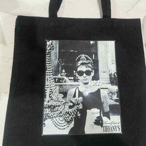 Breakfast At Tiffany’s Chic Canvas Tote